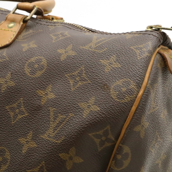 LOUIS VUITTON Brown Monogram Speedy 40 Bag - Picture 8 of 9